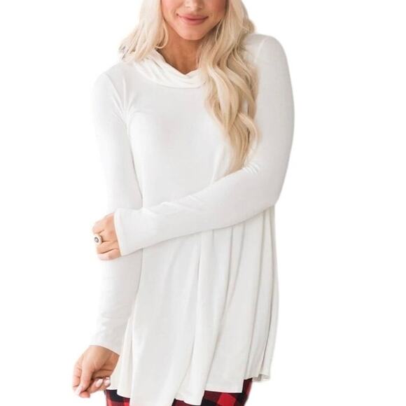 Winter/Christmas Snowmen Comfy Outfit- Medium Tunic and OS Leggings - Picture 5 of 9